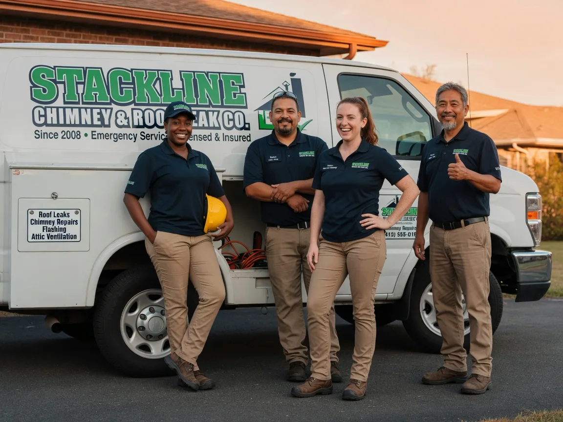 Chimney flashing repair company in Blanket, TX